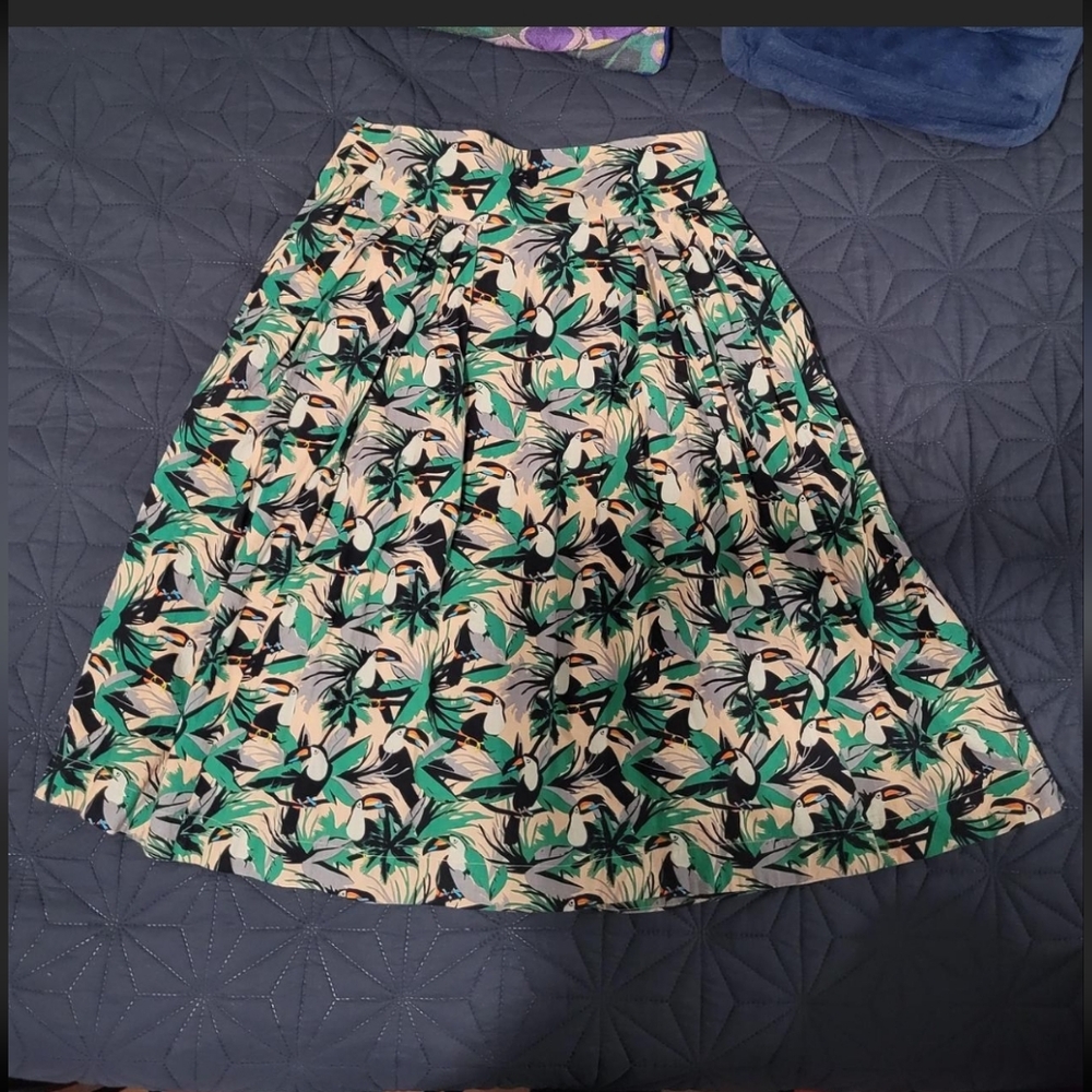 Pippa EMILY & FIN Tropical Toucans Summer Skirt